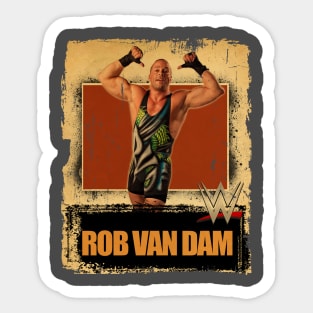 Rob Van Dam //Yakinlah Artisan Designs Sticker